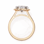 3.5 Carat Cushion Cut Classic Solitaire Band - Image 11