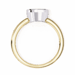 1.75 Carat Cushion Cut Minimalist Solitaire Engagement Ring - Image 7