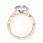 3.5 Carat Radiant Cut Solitaire in Halo Setting - Image 11