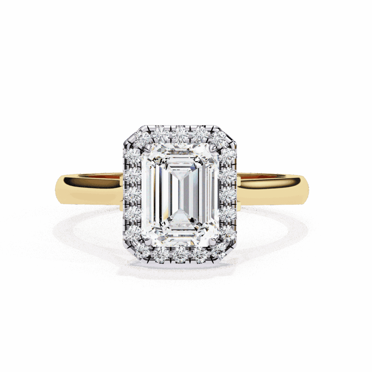2.75 Carat Radiant Cut Heritage Solitaire Ring  Image 5