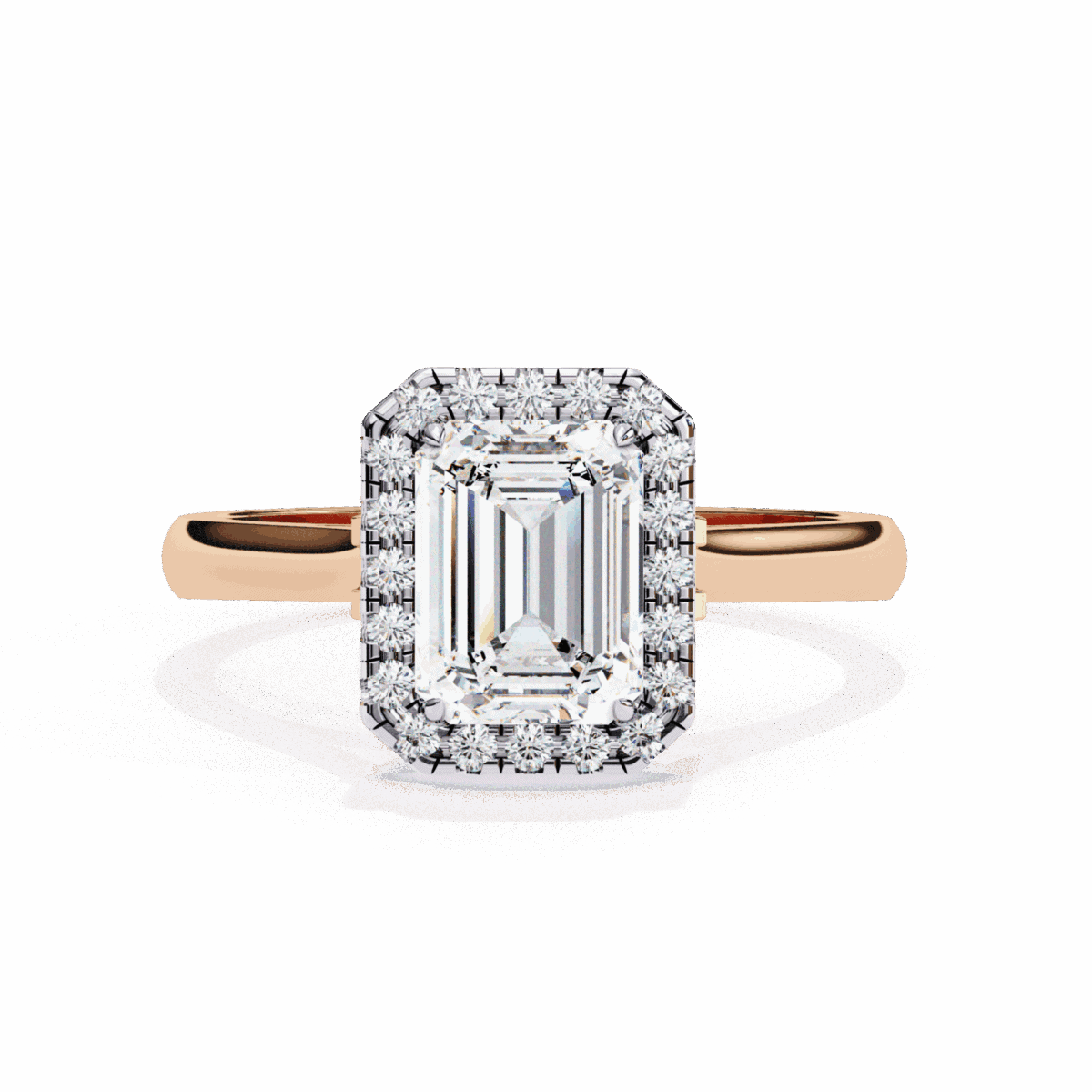 2.75 Carat Radiant Cut Heritage Solitaire Ring  Image 9