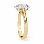 2.5 Carat Radiant Cut Heritage Solitaire Ring - Image 6