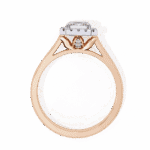 2.5 Carat Radiant Cut Heritage Solitaire Ring - Image 10