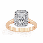 2.5 Carat Radiant Cut Heritage Solitaire Ring - Image 11