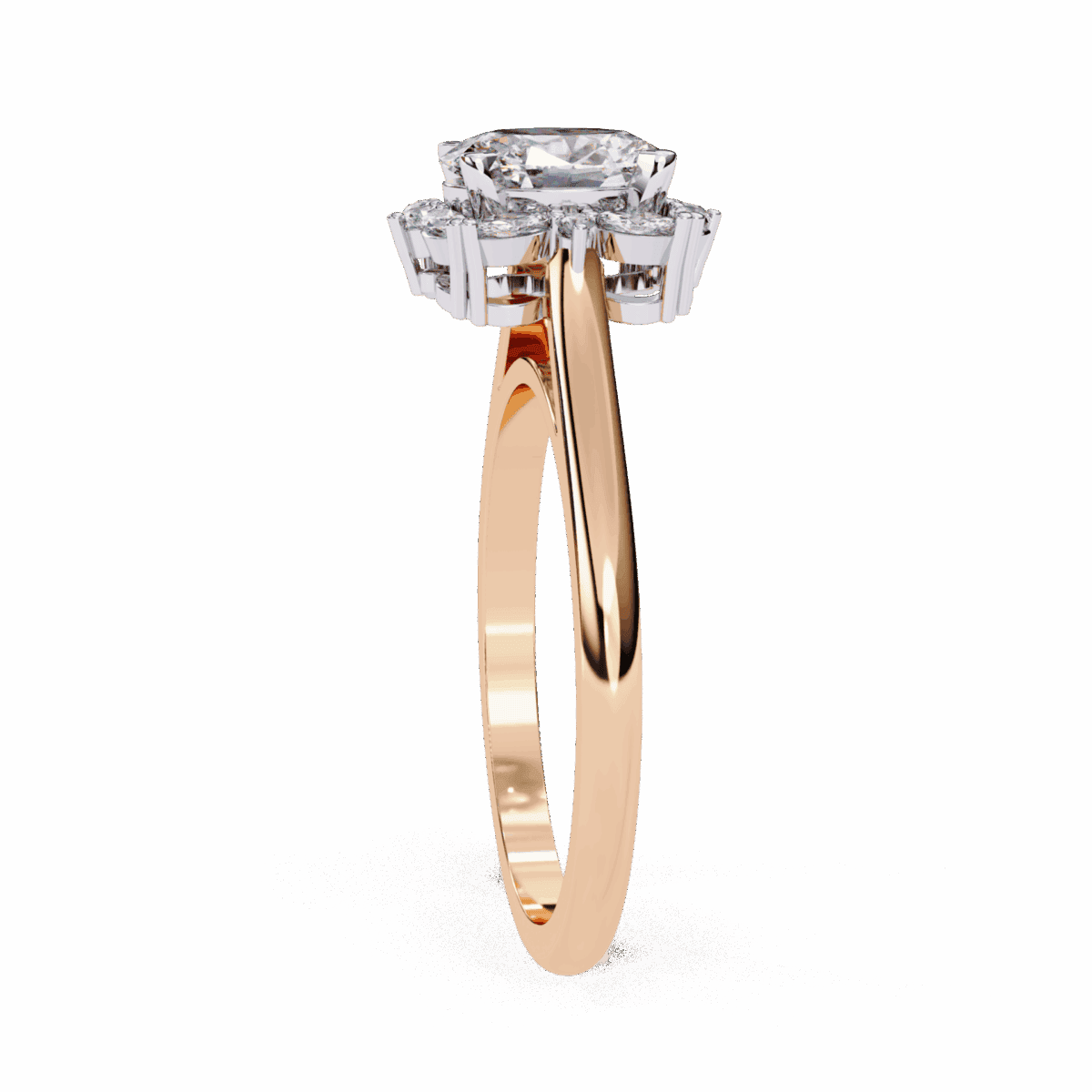 1.25 Carat Oval Cut Classic Solitaire Band  Image 10