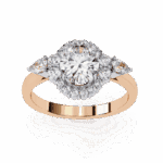 1.5 Carat Oval Cut in Three Stone Solitaire Setting - Image 12