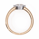 0.75 Carat Oval Cut Classic Solitaire Band - Image 11