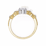 1 Carat Pear Cut Signature Wear Ring - Image 7