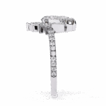 2 Carat Pear Cut Modern Essential Ring - Image 2