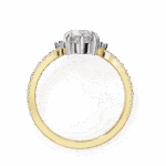 2 Carat Pear Cut Modern Essential Ring - Image 7