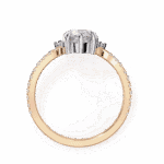 2 Carat Pear Cut Modern Essential Ring - Image 11