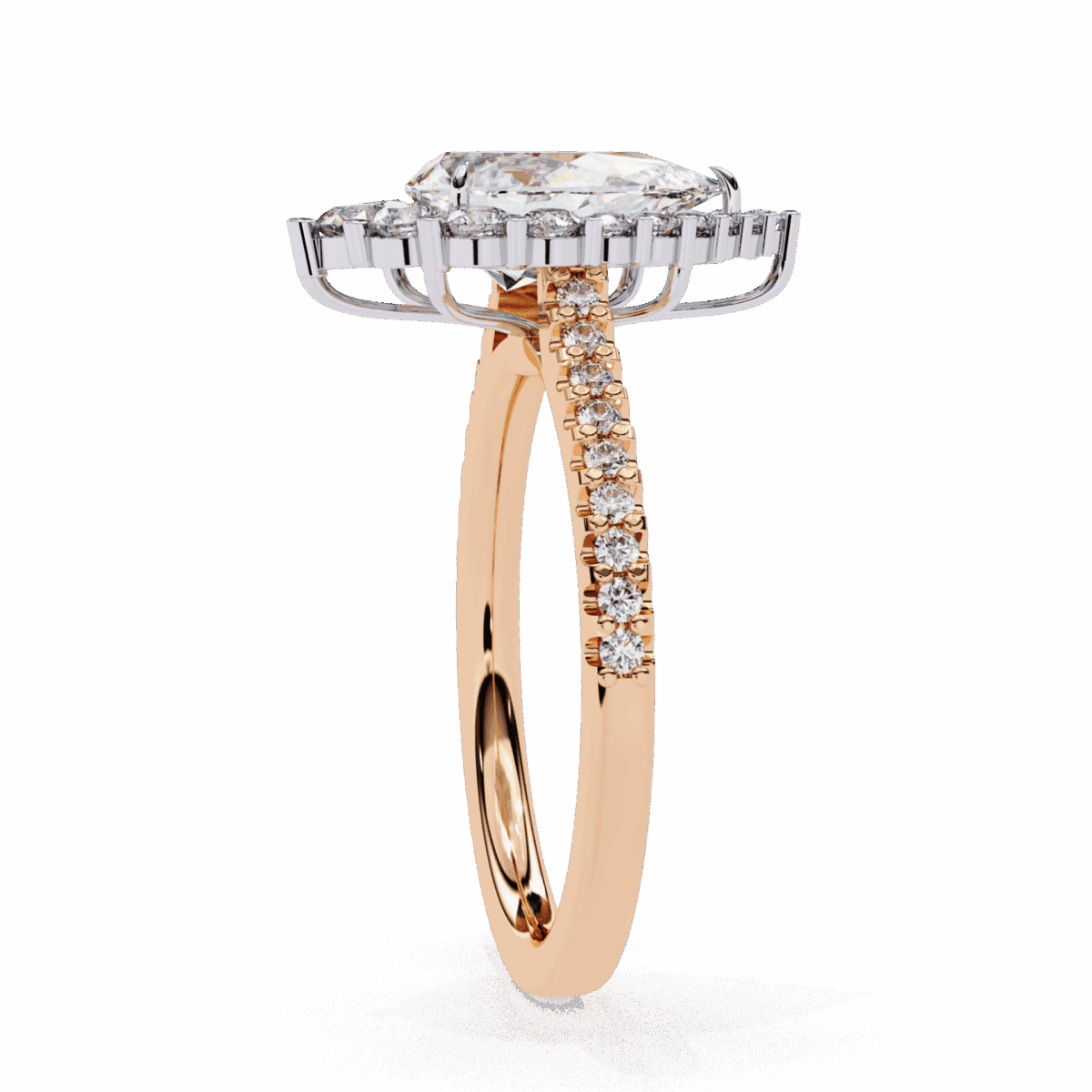 2.25 Carat Pear Cut Refined Everyday Look  Image 11