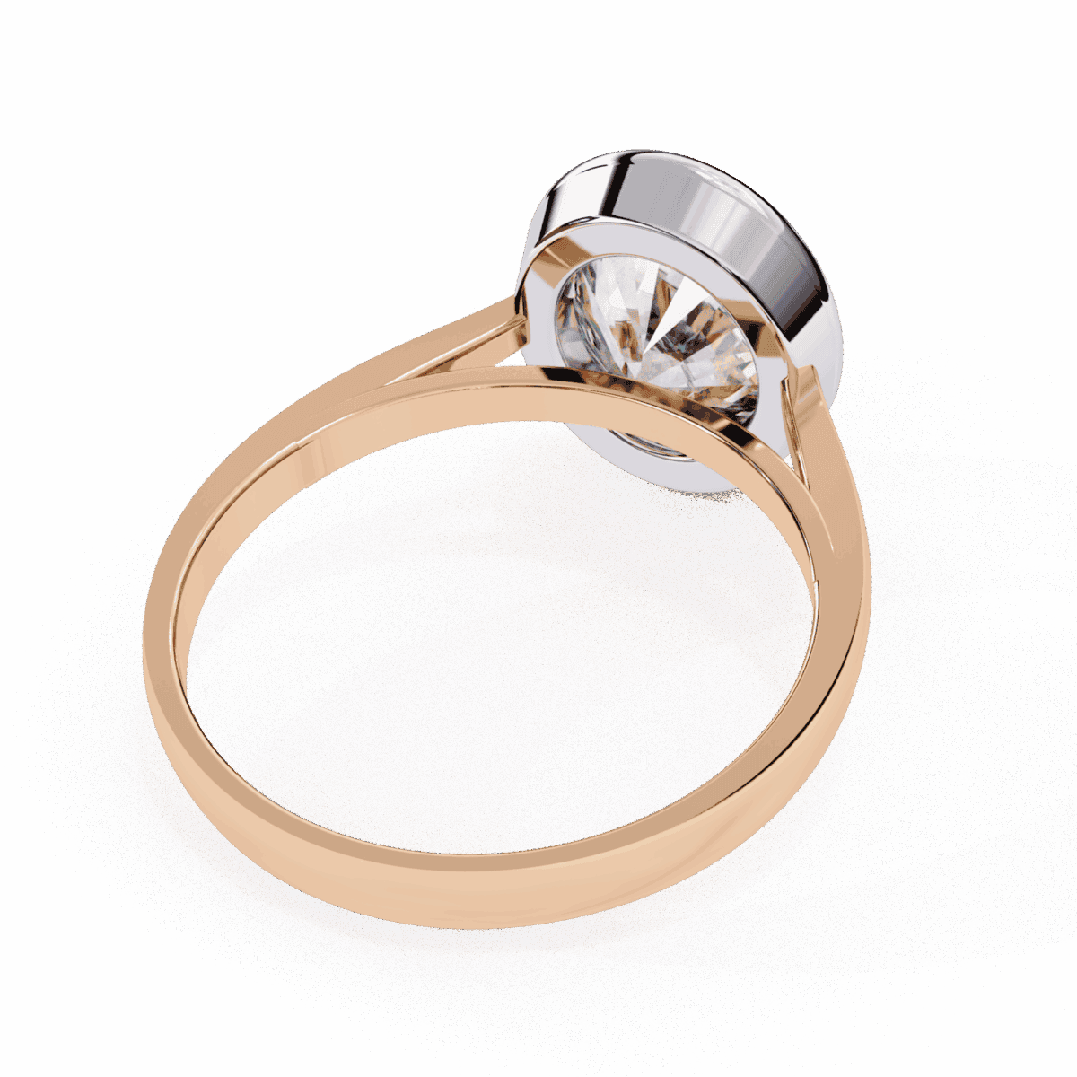 2.5 Carat Oval Cut Minimalist Solitaire Engagement Ring  Image 20