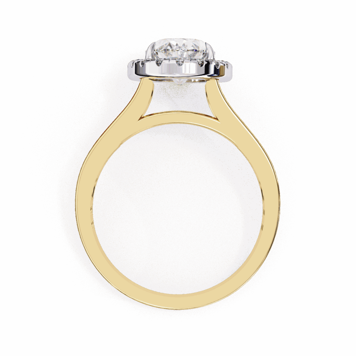 2.25 Carat Oval Cut Signature Wear Ring  Image 7