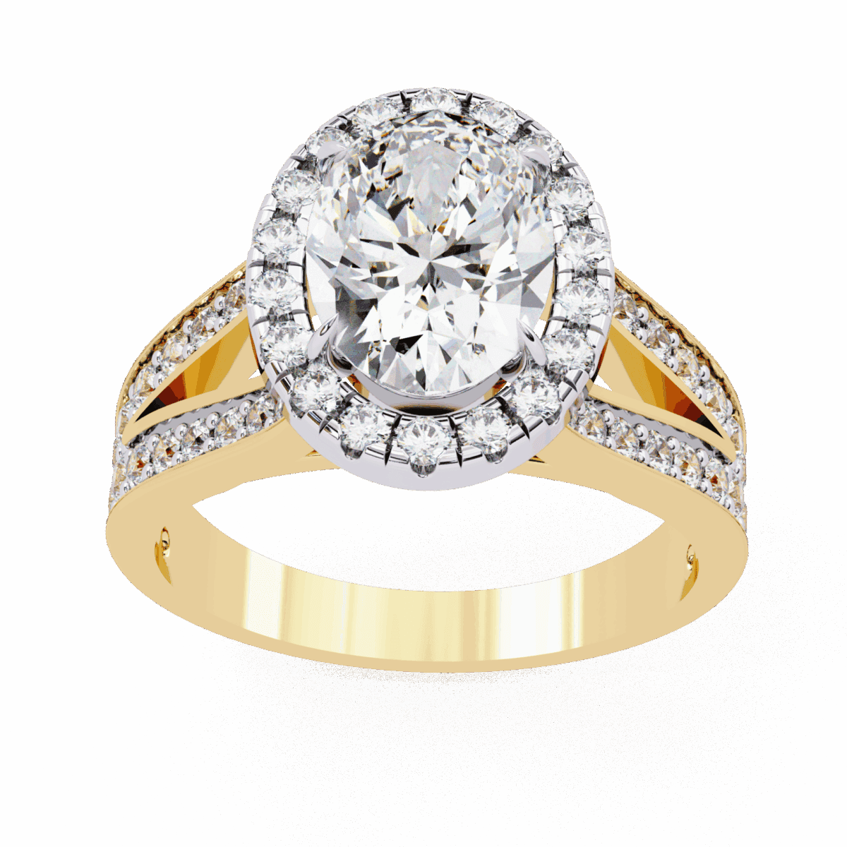 2.25 Carat Oval Cut Signature Wear Ring  Image 8