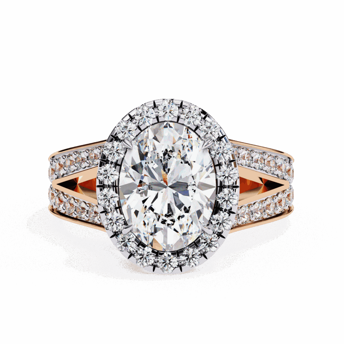 2.25 Carat Oval Cut Signature Wear Ring  Image 9
