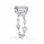 3.75 Carat Radiant Cut Minimal Statement Ring - Image 2