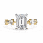 3.75 Carat Radiant Cut Minimal Statement Ring - Image 6