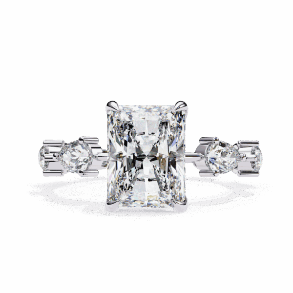 3.75 Carat Radiant Cut The Go-To Ring