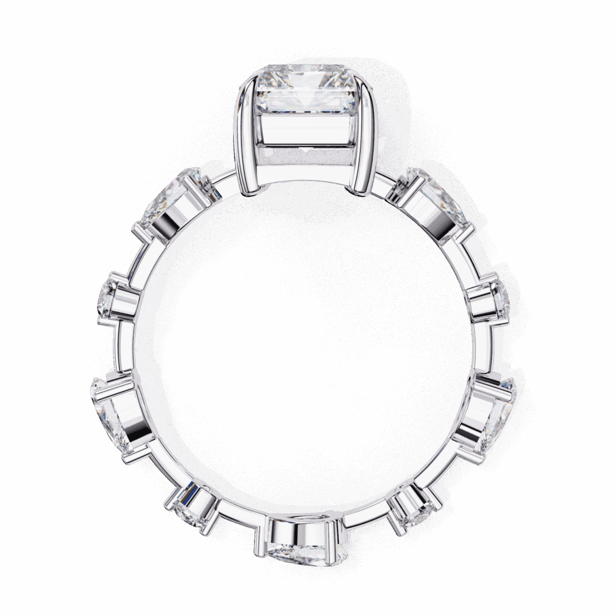 3.75 Carat Radiant Cut The GoTo Ring  Image 3