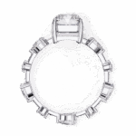 3.75 Carat Radiant Cut The Go-To Ring - Image 3