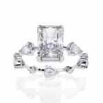 3.75 Carat Radiant Cut The Go-To Ring - Image 4
