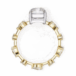 3.75 Carat Radiant Cut The Go-To Ring - Image 7