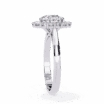 2.5 Carat Round Cut Minimal Statement Ring - Image 2