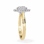 2.5 Carat Round Cut Minimal Statement Ring - Image 6