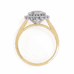 2.5 Carat Round Cut Minimal Statement Ring - Image 7