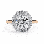 2.5 Carat Round Cut Minimal Statement Ring - Image 9