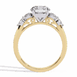 3.5 Carat Round Cut Signature Wear Ring - Image 7