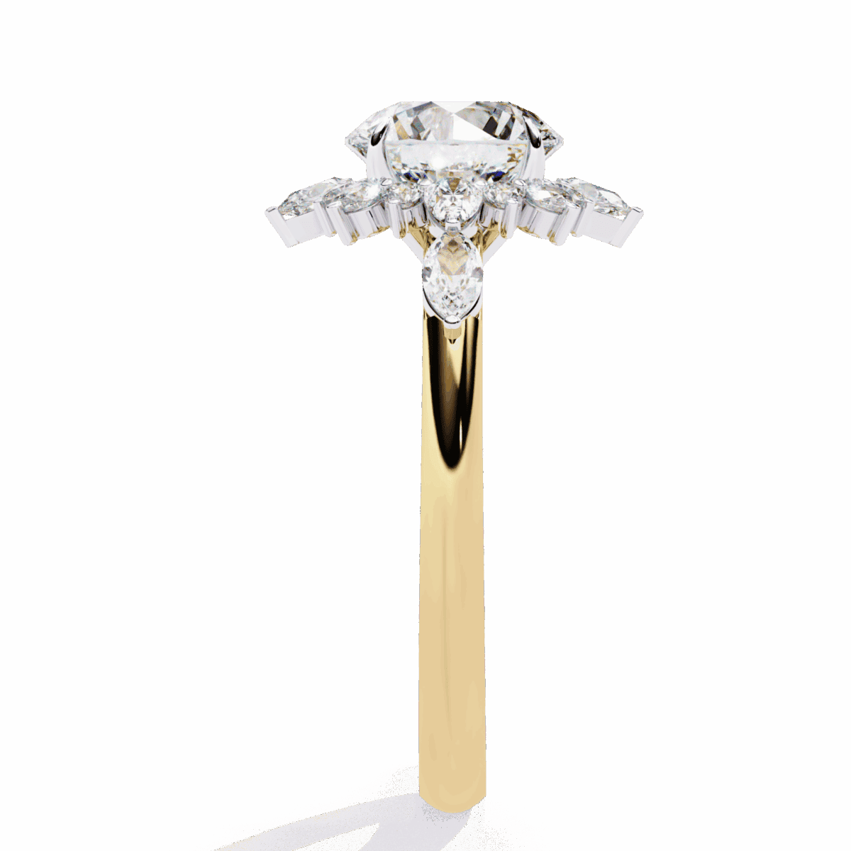 2 Carat Round Cut Signature Wear Ring  Image 6