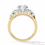 2 Carat Round Cut Signature Wear Ring - Image 7