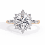 2 Carat Round Cut Signature Wear Ring - Image 9