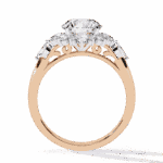 2 Carat Round Cut Signature Wear Ring - Image 11
