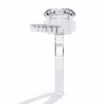 3.5 Carat Round Cut Refined Sparkle Ring - Image 2