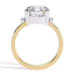 3.5 Carat Round Cut Refined Sparkle Ring - Image 7