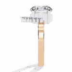 3.5 Carat Round Cut Refined Sparkle Ring - Image 10