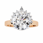3.5 Carat Round Cut Refined Sparkle Ring - Image 12
