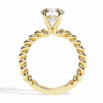 2 Carat Round Cut Classic Solitaire Band - Image 7