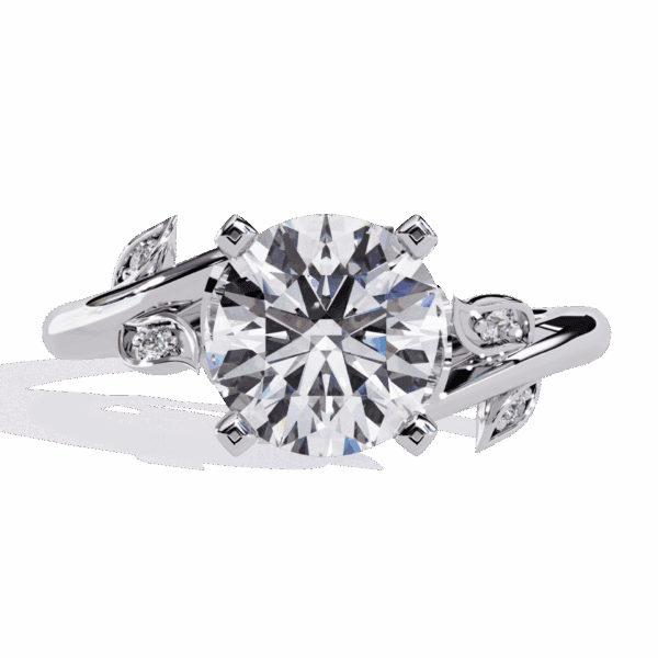 1.75 Carat Round Cut Signature Wear Ring