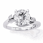 1.75 Carat Round Cut Signature Wear Ring - Image 4