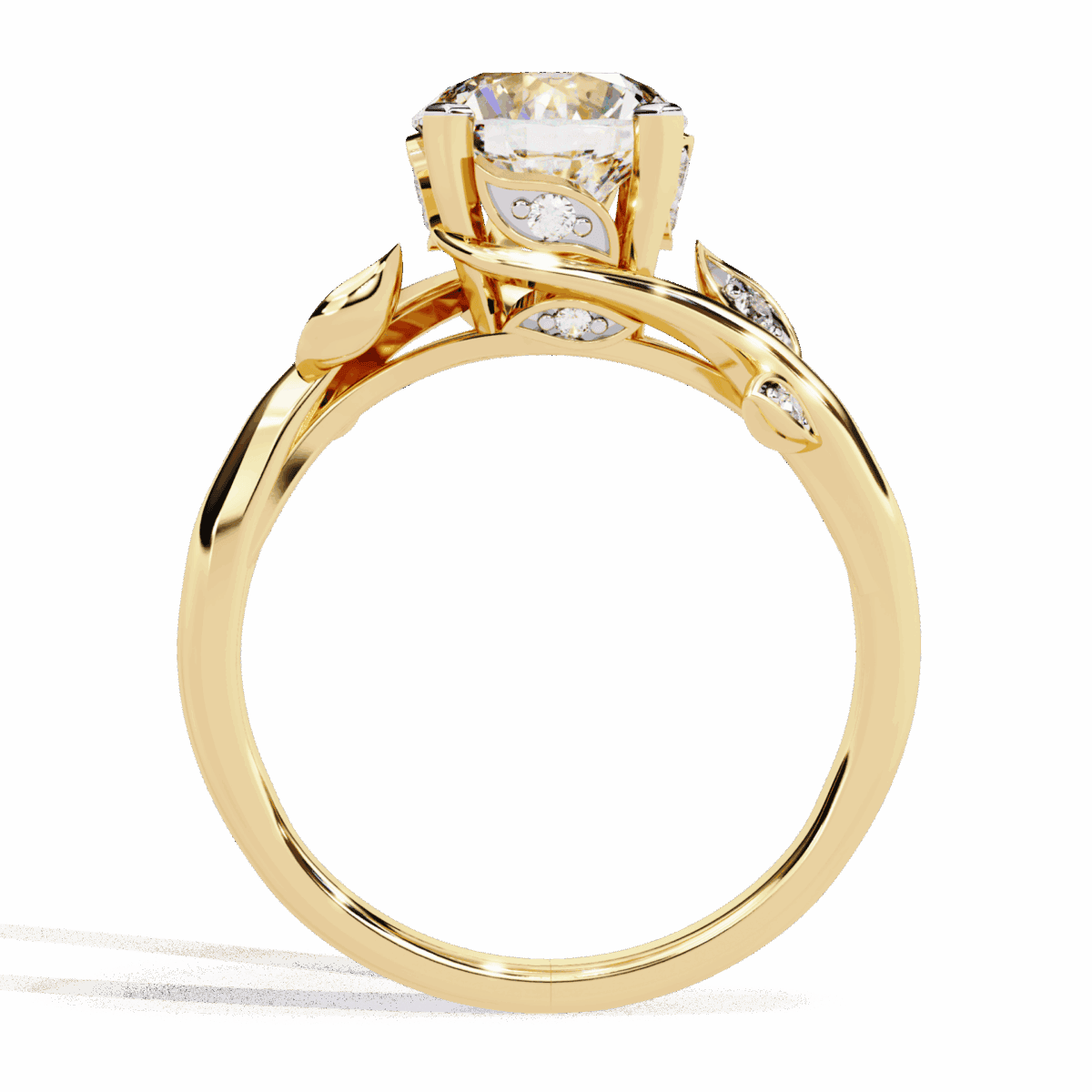 1.75 Carat Round Cut Signature Wear Ring  Image 7