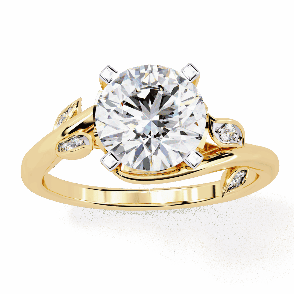 1.75 Carat Round Cut Signature Wear Ring  Image 8