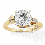 1.75 Carat Round Cut Signature Wear Ring - Image 8