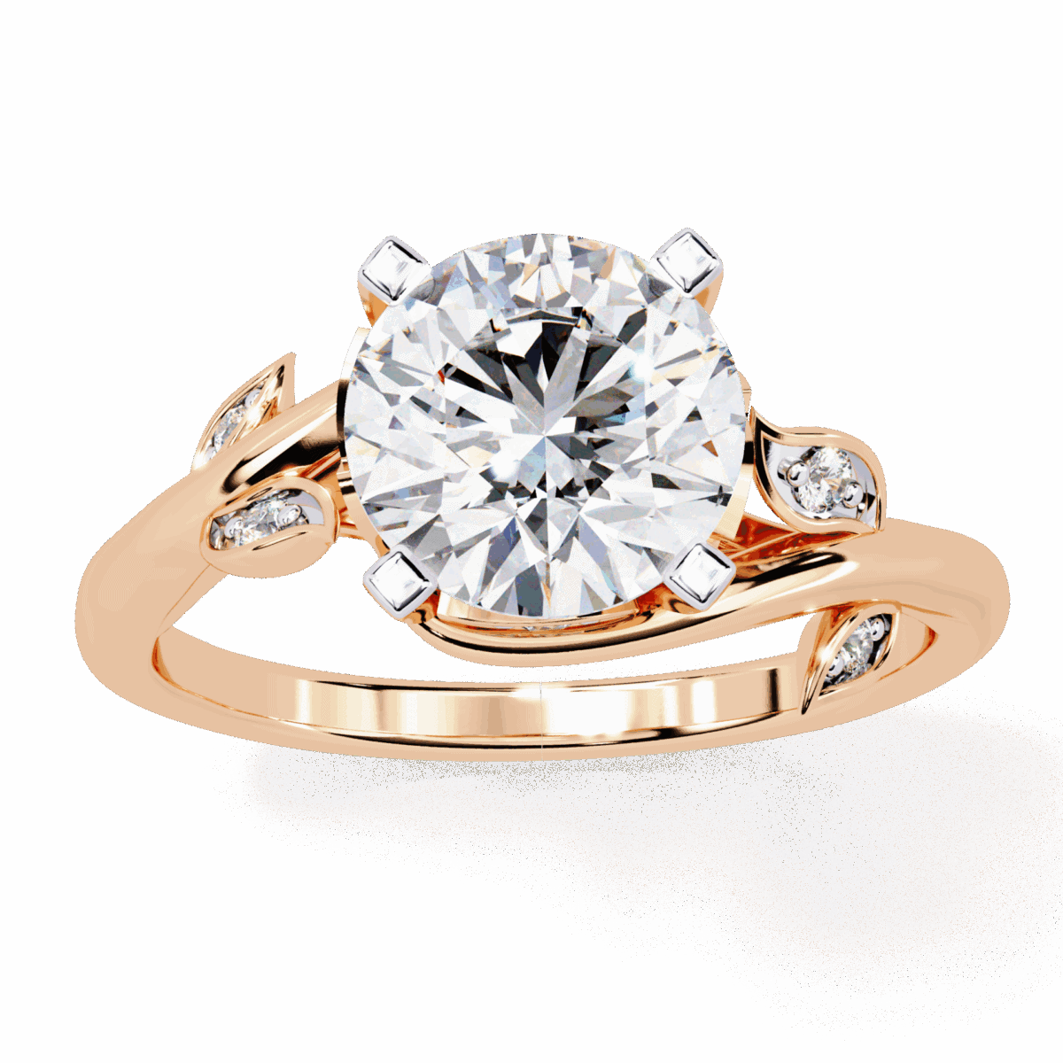 1.75 Carat Round Cut Signature Wear Ring  Image 12