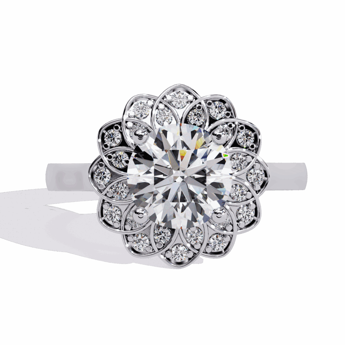 1.5 Carat Round Cut Essential Diamond Ring  Image 1