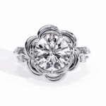 2.25 Carat Round Cut Modern Essential Ring