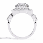 2.25 Carat Round Cut Modern Essential Ring - Image 3